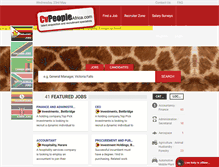 Tablet Screenshot of cvpeopleafrica.com